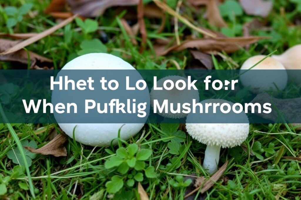 What to Look for When Picking Puffball Mushrooms What to Look for When Picking Puffball Mushrooms